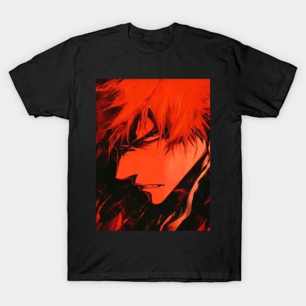 Soul Reapers' Chronicles: Supernatural Anime Manga Adventure T-Shirt by insaneLEDP